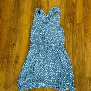 Market & Spruce Blue Flower Dress